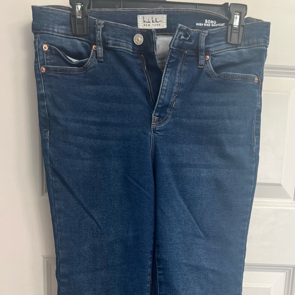 Soho Blue Boot Cut Jeans Classic Denim Style